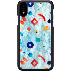 Ikins SmartPhone case iPhone XR poppin rock black