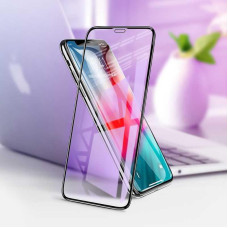 Devia Van Anti-blue Ray Full Screen Tempered Glass iPhone XR (6.1) black (10pcs)