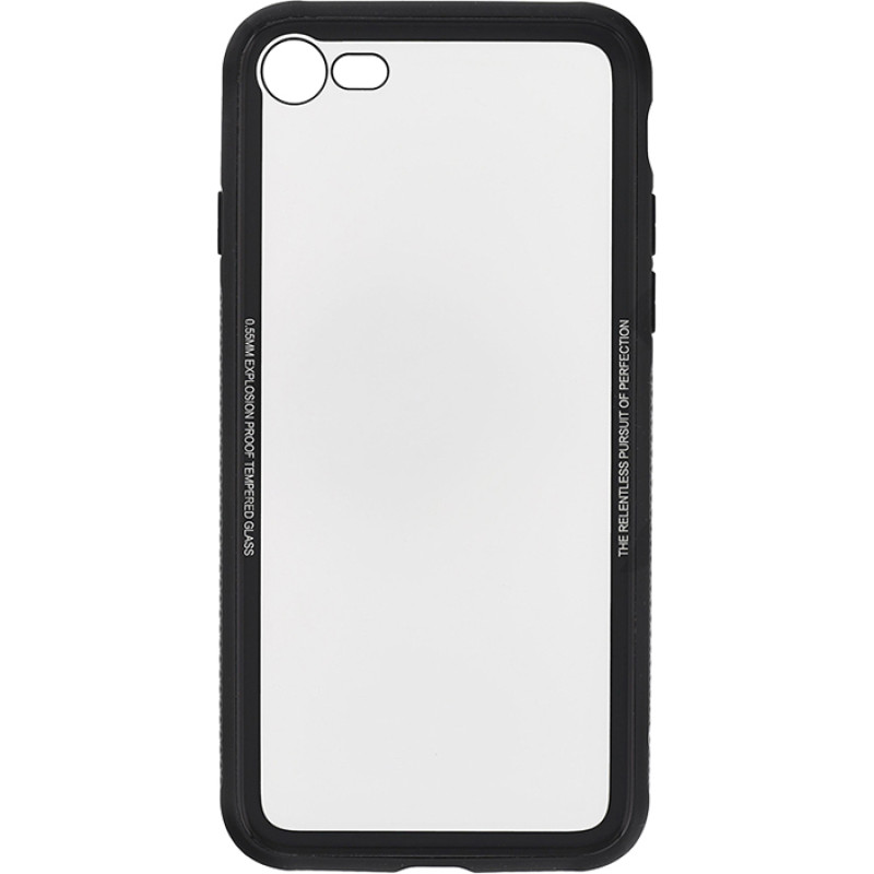 Tellur Cover Glass Simple for iPhone 8 black