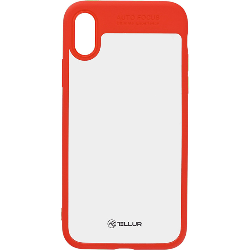 Tellur Cover Hybrid Matt Bumper for iPhone X/XS red