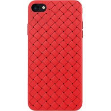 Devia Woven Pattern Design Soft Case iPhone SE2 red