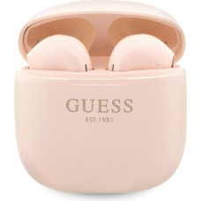 Guess Słuchawki bluetooth tws gutwst26psp różowe