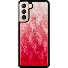 Ikins case for Samsung Galaxy S21 pink lake black