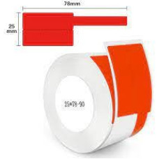 Niimbot Etykiety termiczne niimbot r25*78-90 czerwone