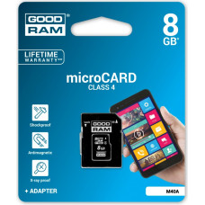 Goodram Microsd 8gb c4 1-adapter