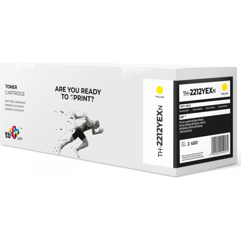 Tb Print Toner do hp color lj pro m255 w2212x th-2212yexn 100% nowy ye