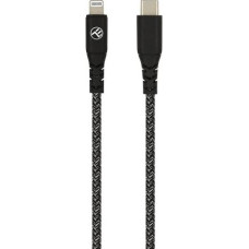 Tellur Green Data cable Type-C to Lightning 3A PD60W 1m nylon black