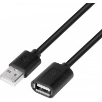 TB Kabel usb am-af 1.8 m przedłużacz czarny