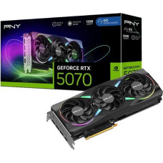 PNY Karta graficzna geforce rtx5070 oc argb 3f 12gb 192-bit 672gb/s