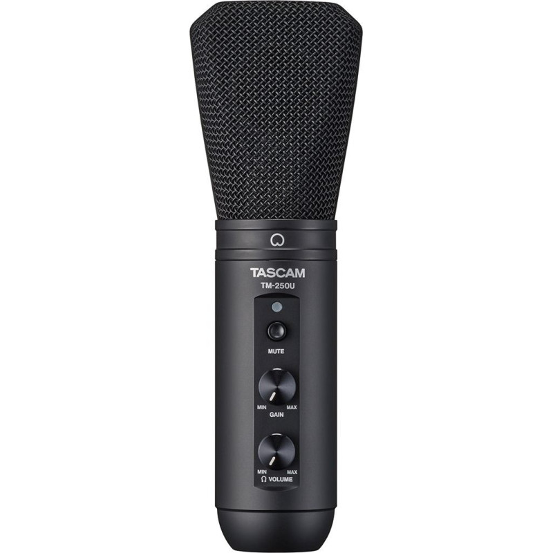 Tascam tm-250u - mikrofon pojemnościowy do transmisji osobistych oraz komunikacji online