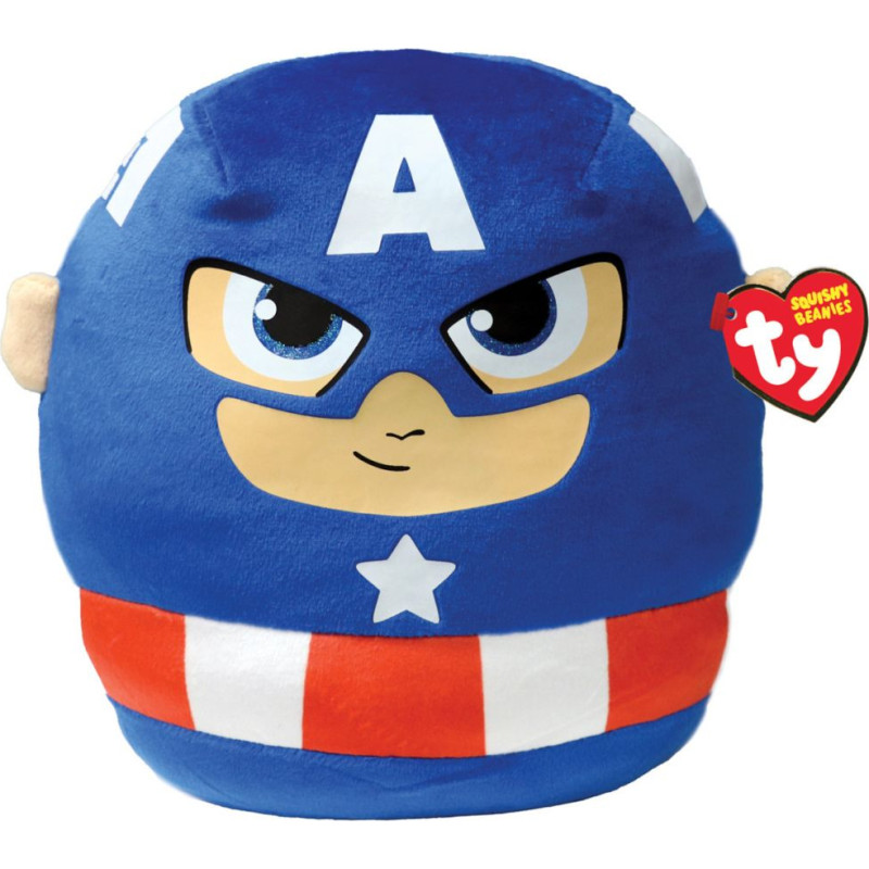 As Company AS TY Squishy Beanies: Marvel - Captain America 25cm (1607-39257)