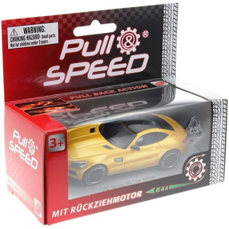 Carrera Toys Carrera Pull  Speed: Mercedes AMG Coupe Solarbeam Pull Back Action Vehicle 1:43 (15817321)