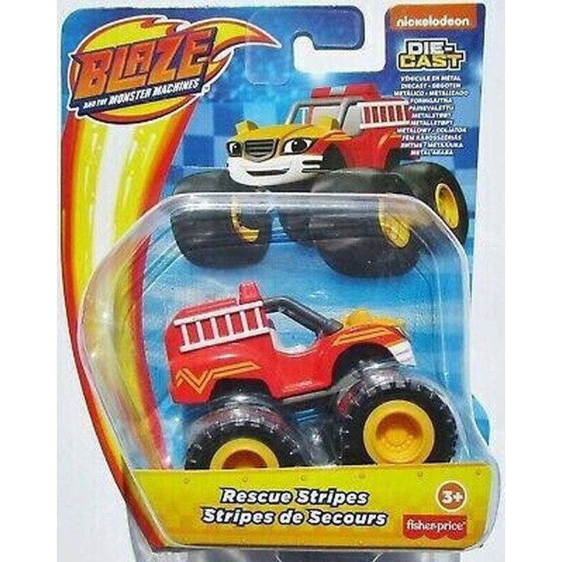 Mattel Fisher-Price Nickelodeon Blaze and the Monster Machines Die-Cast - Rescue Stripes (GYC99)