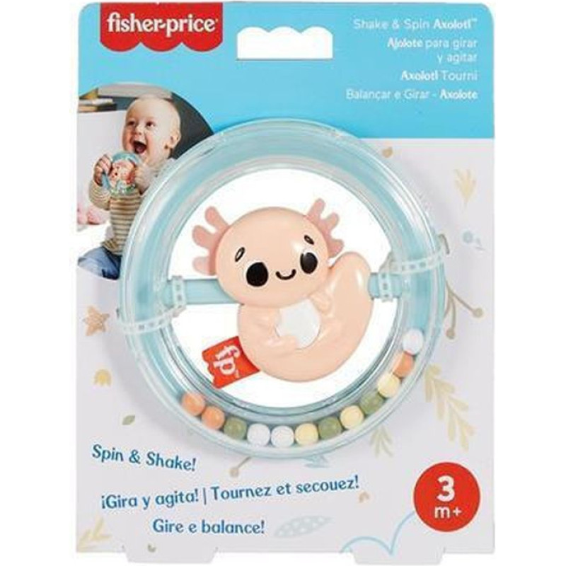 Mattel Fisher-Price® Sensimals - Shake and Spin Axolotl (HRB21)