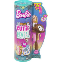 Mattel Barbie: Cutie Reveal Jungle Series - Monkey Surprise Doll (HKR01)