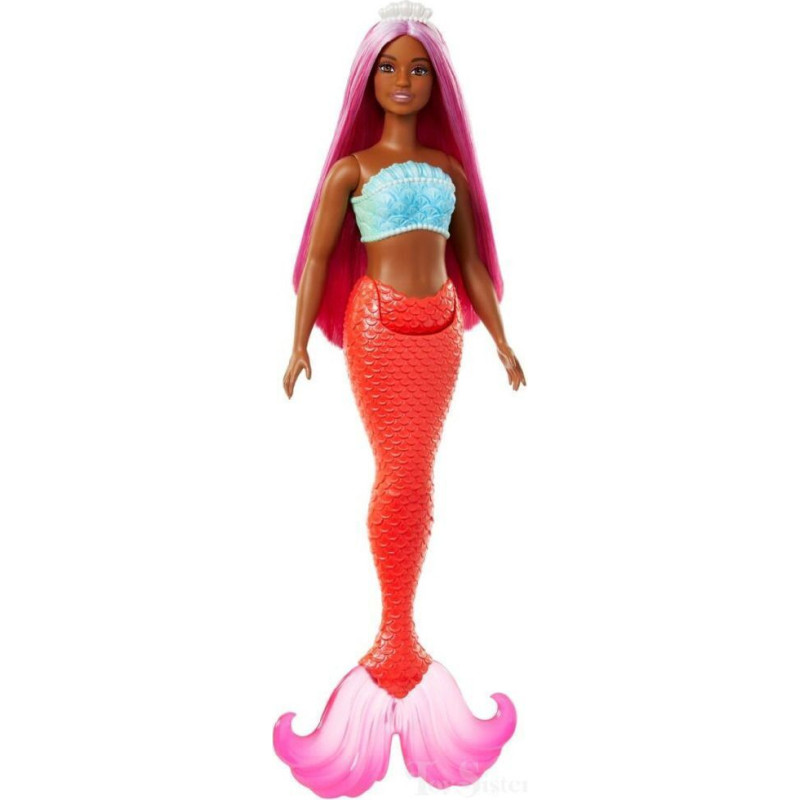 Mattel Barbie® Dreamtopia: Mermaid Orange - Black Skin Doll (HRR04)