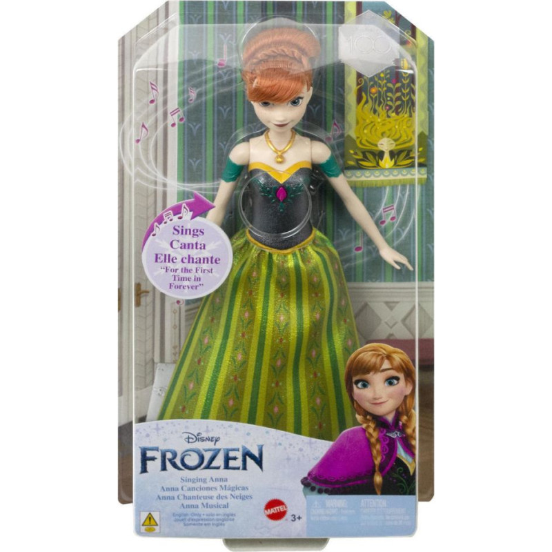 Mattel Disney Frozen - Singing Anna (English Language) (HLW56)