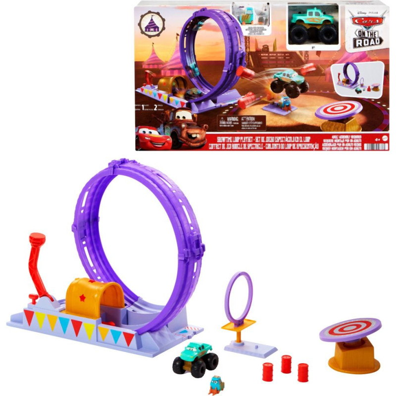 Mattel Disney Pixar Cars: On the Road - Showtime Loop Playset (HGV73)