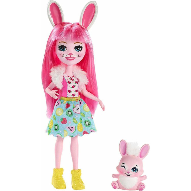 Mattel Enchantimals Mini Doll - Bree Bunny  Twist (FXM73)