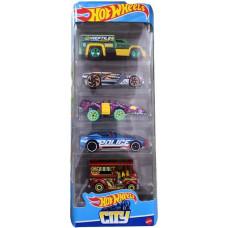 Mattel Hot Wheels - HW City (Set Of 5) (HTV39)