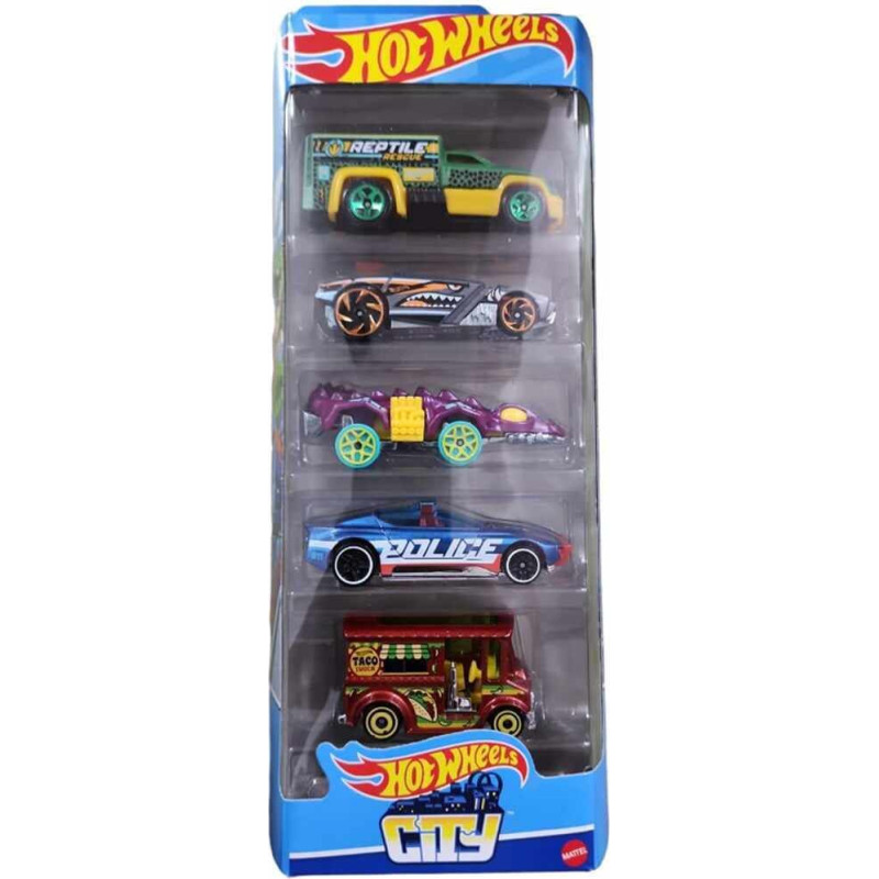 Mattel Hot Wheels - HW City (Set Of 5) (HTV39)