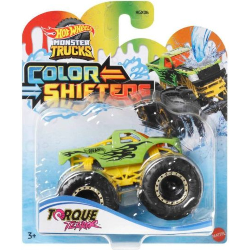 Mattel Hot Wheels: Monster Trucks Color Shifters - Torque Terror (HMH34)