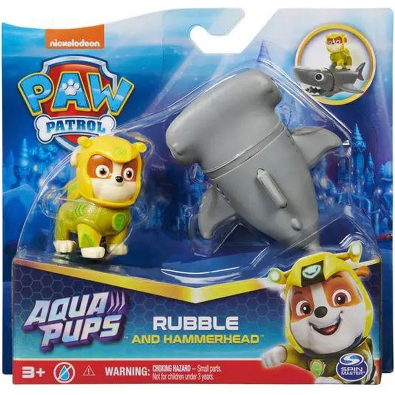 Spin Master Paw Patrol: Aqua Pups - Rubble and Hammerhead (20139323)