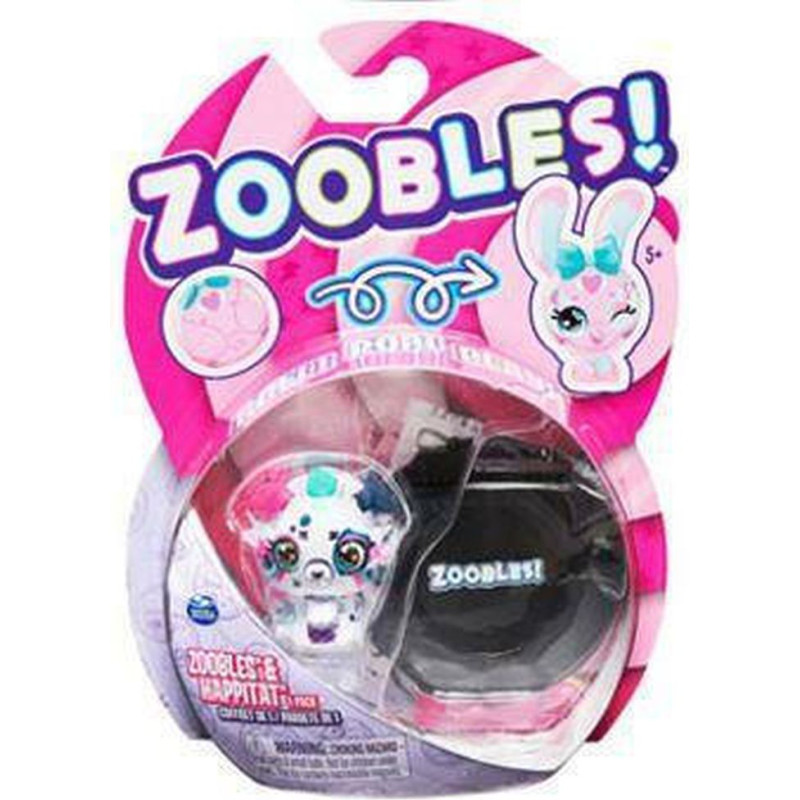 Spin Master Zoobles!: Zoobles  Happitat - Punk Puppy 1-Pack (20134974)