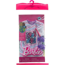 Mattel Barbie: Fashion Pack - Color Striped Dress With Stamp (HRH38)