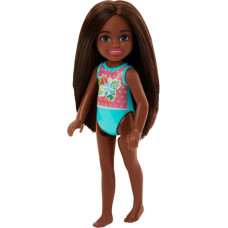 Mattel Barbie®: Club Chelsea Beach Doll with Dark Skin (HTK27)