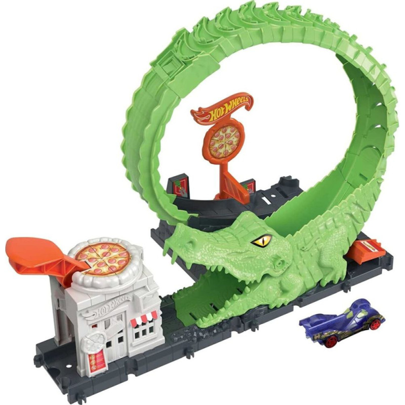 Mattel Hot Wheels City - Gator Loop Attack (HKX39)