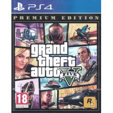 Rockstar PS4 GTA Grand Theft Auto V (5) Premium Edition Playstation 4 (PS4) video spēle