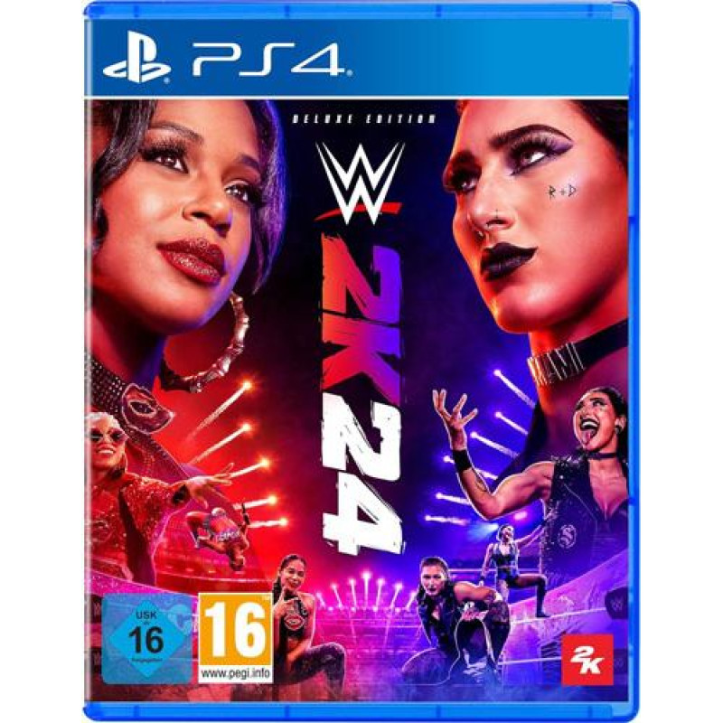 2K PS4 WWE 2K24 Deluxe Edition Playstation 4 (PS4) video spēle