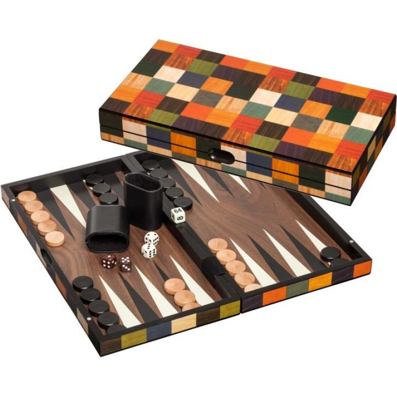 Philos Backgammon Fourni, medium, magnetic lock nardi