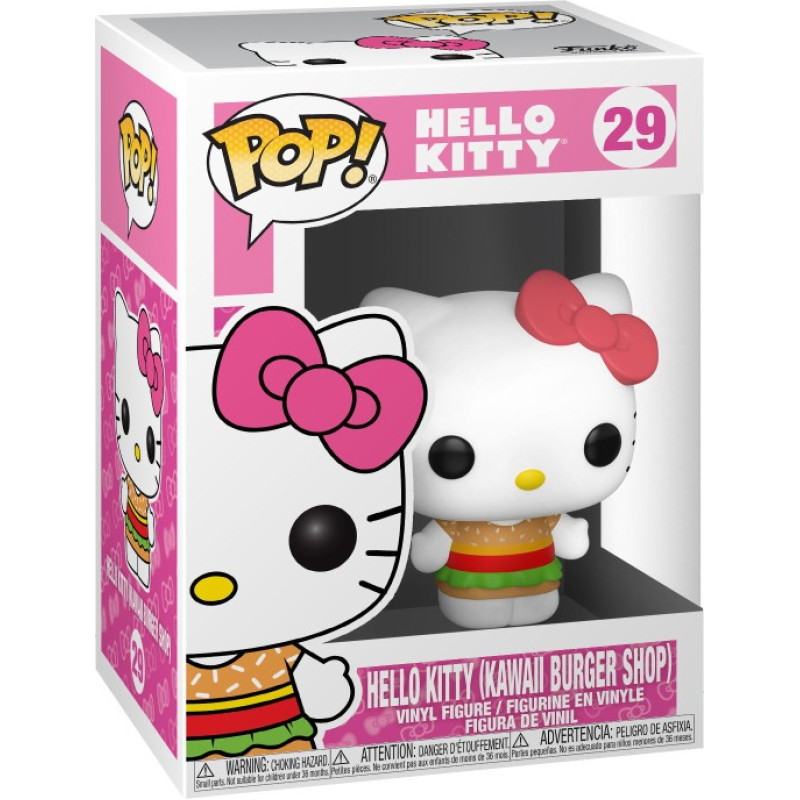 Funko Pop! Hello Kitty S2 - Hello Kitty (Kawaii Burger Shop) #29 Vinyl Figure