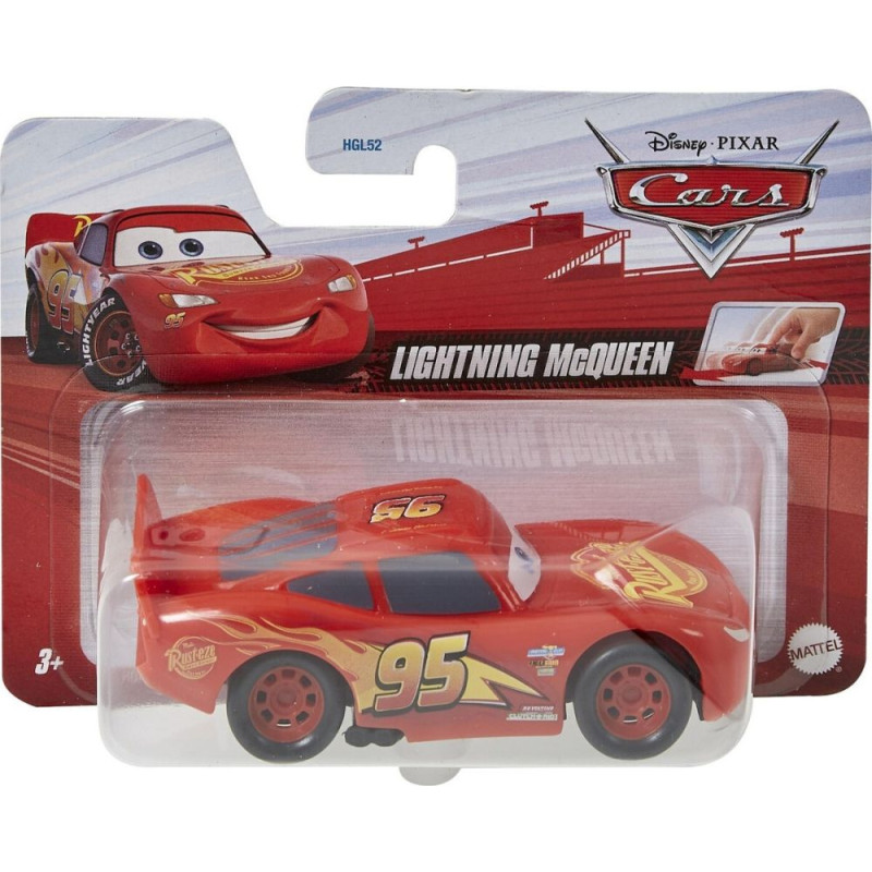 Mattel Disney: Cars On the Road - Lightning McQueen 1:43 Pullback Vehicle (HGL52)