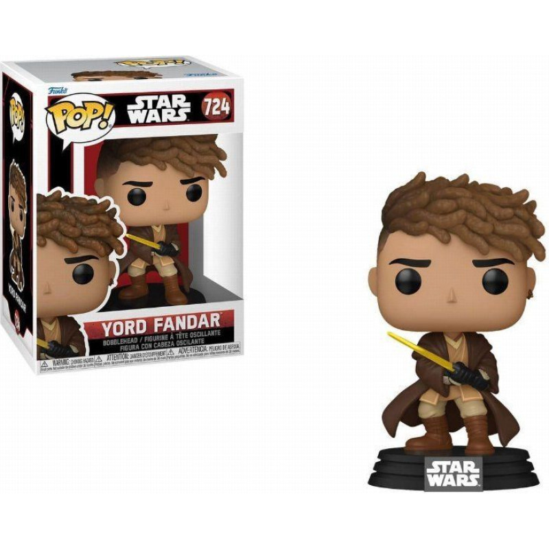 Funko Pop! Disney Star Wars: The Acolyte - Yord Fandar #724 Bobble-Head Vinyl Figure