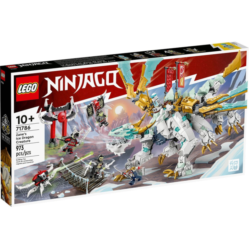 Lego ® NINJAGO®:  Zane’s Ice Dragon Creature (71786)