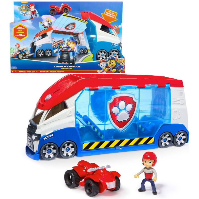 Spin Master Paw Patrol: Launch  Rescue Patroller Vehicle (6069338)