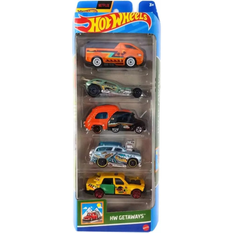 Mattel Hot Wheels - HW Flames (Set Of 5) (HTV47)