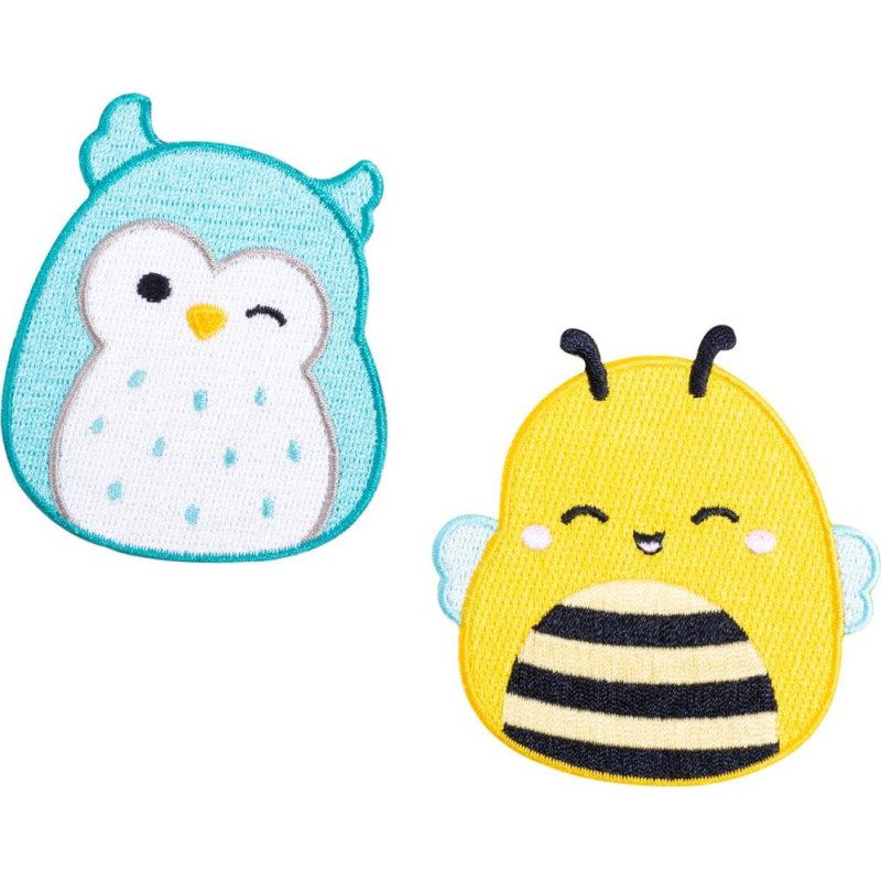 Fizz Creations Fizz Squishmallows - Winston & Sunny Iron on Patches CDU (350155)