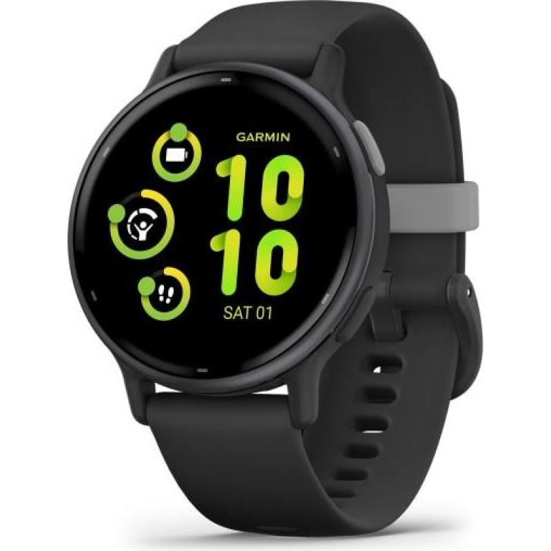 Garmin Zegarek sportowy garmin vivoactive 5 amoled 42mm czarny