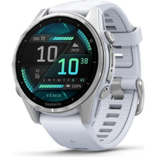 Garmin Zegarek sportowy garmin fenix 8 amoled 43mm srebrny