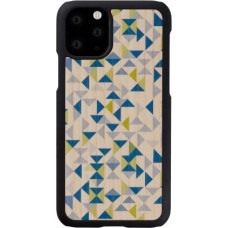 Man&Wood MAN&WOOD SmartPhone case iPhone 11 Pro blue triangle black