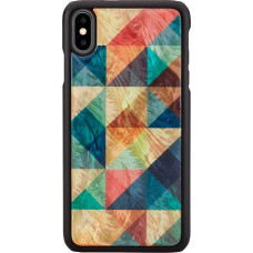 Ikins SmartPhone case iPhone XS Max mosaic black