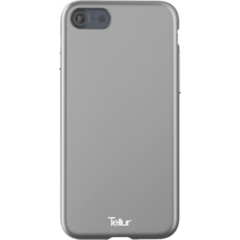 Tellur Cover Premium Soft Solid Fusion for iPhone 7 silver