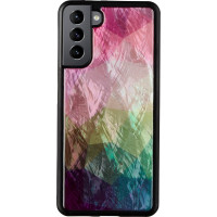 Ikins case for Samsung Galaxy S21+ water flower black