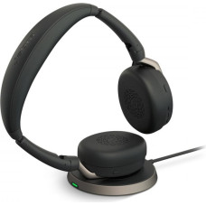 Jabra Słuchawki evolve2 65 flex link380a ms stereo ładowarka bezprzewodowa