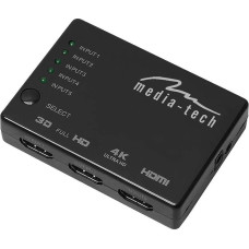 Media-Tech MT5207 5xHDMI switch 4K