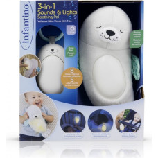 B-Kids Lampka nocna infantino 3w1 - foka